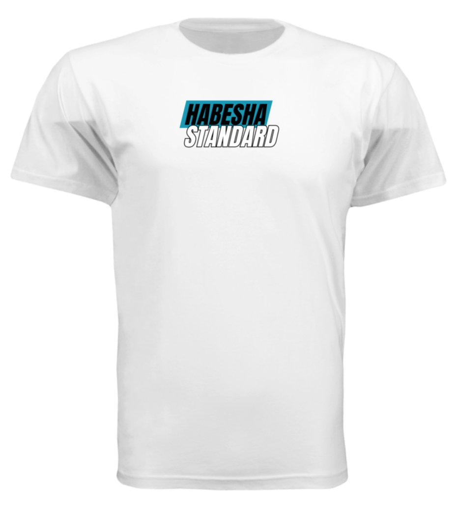 WHITE HABESHA STANDARD T-SHIRT