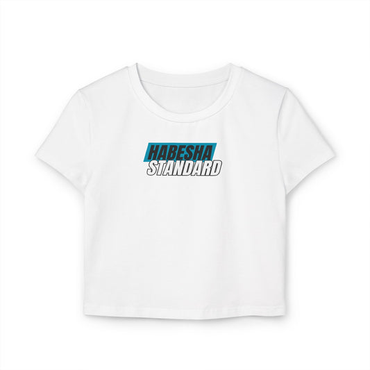 WHITE HABESHA STANDARD BABY TEE